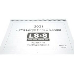 Large Print Wall Calendar 2021 The Carroll Center For The Blind