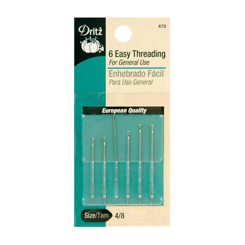 6 Size 4/8 Easy Threading Needles