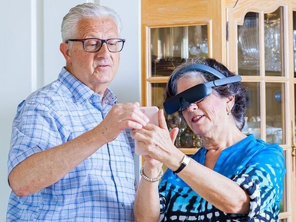 Portable Electronic Magnifiers for Low Vision - The Carroll Center