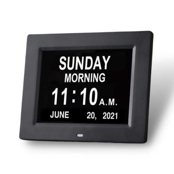Large Print LED Date Clock